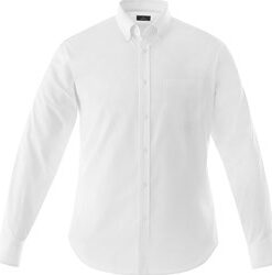 Mens Long Sleeve Wilshire Shirt -White