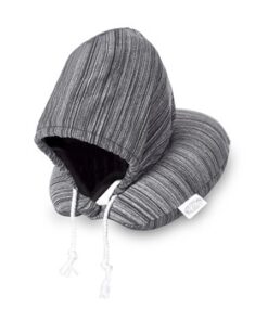 Aloha Hoody Neck Pillow - Black