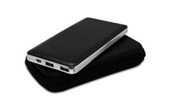 New York 8000mah Faux Leather Powerbank