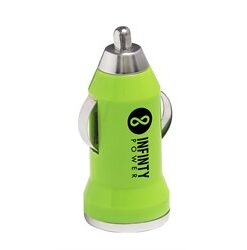 Moto Usb Car Charger - Lime Green - Lime