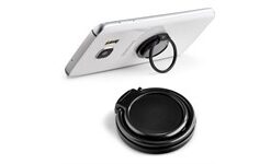 Hoopla Grip And Phone Stand - Black