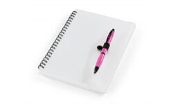 Vistro A5 Notebook & Pen - Purple