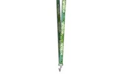 Satin Lanyard With Crocodile Clip