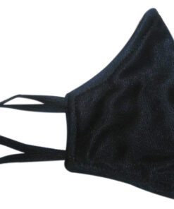 Re-Usable 3 Layer Mask. Outer and inner fabric layers are made from 145 gsm water repellent Birds Eye material with a non-woven middle layer for maximum protection. Sneeze and cough barrier with quick drying properties. Comfortable and breathable as well.