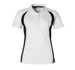 Ladies Apex Golf Shirt -White