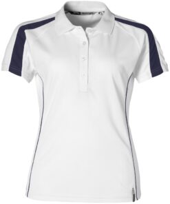 Ladies Horizon Golf Shirt -White