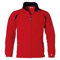 Mens Apex Micro Fleece Jacket - Red