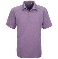Mens Triumph Golf Shirt - Purple