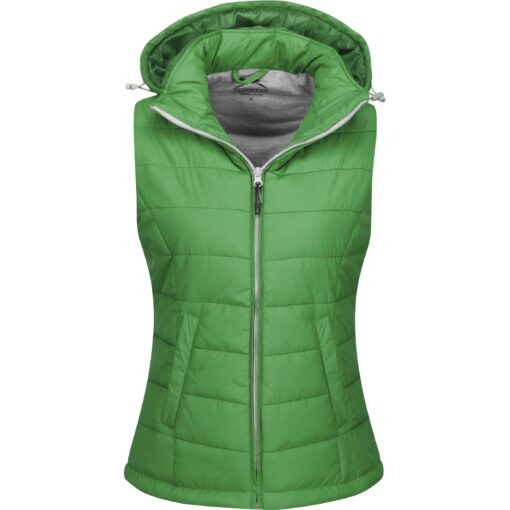 Ladies Evolution Bodywarmer - Green