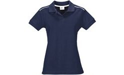Ladies Backhand Golf Shirt - Navy