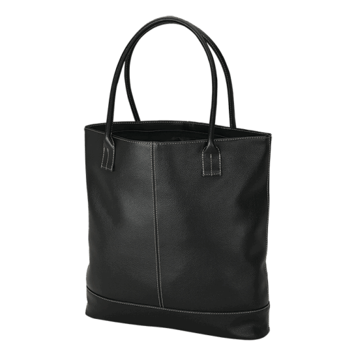 BB0033 - Lichee Tote with Zippered Closure | Black | STD