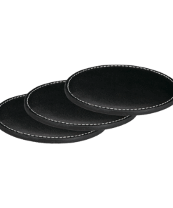 BH0005 - 4 Piece Coaster Set | Black | STD