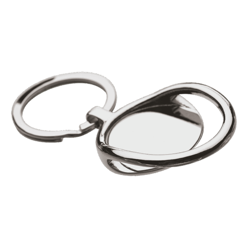 BK0038 - Metal Keychain with Bottle Opener | Silver | STD