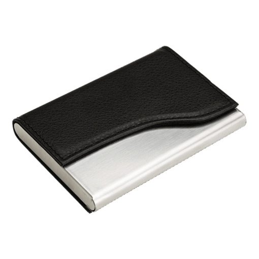 Curved Business Card Case | Black | STD