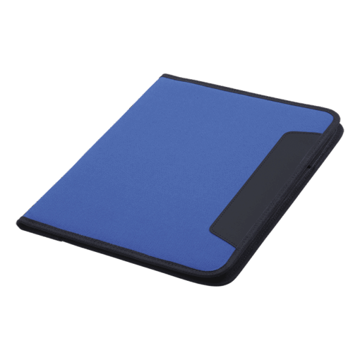 600D A4 Folder with Inner Pocket | Blue | STD