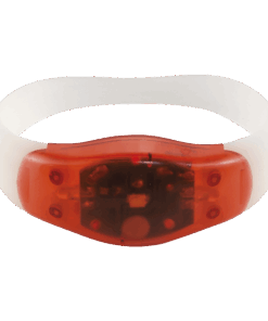 BH0960 - ABS Wristband with LED Light | Red | STD
