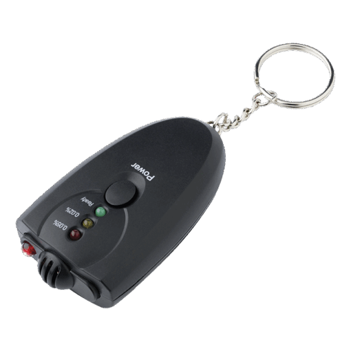 BH2414 - Alcohol Tester Keychain | Black | STD