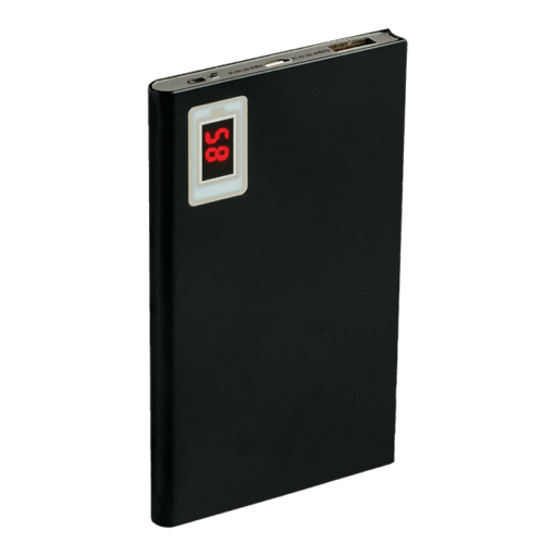 Powerbank with Battery Indicator 4000 mAh | Black | STD