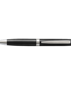 Coloured Barrel Ballpoint Pen with Stylus | Black | STD