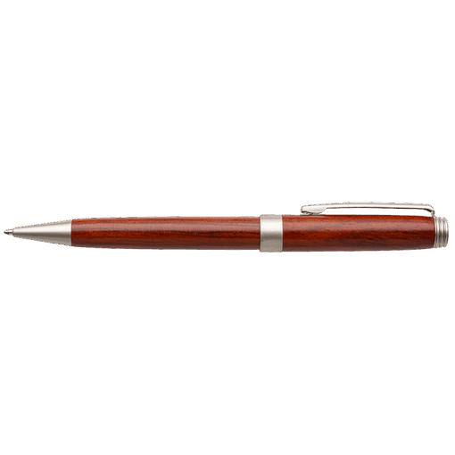 BP8110 - Rosewood Ballpoint Pen in Matching Rosewood Case | Brown | STD