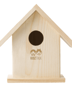 Birdhouse With Painting Set | Brown | STD