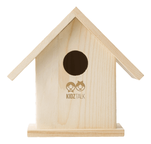 Birdhouse With Painting Set | Brown | STD