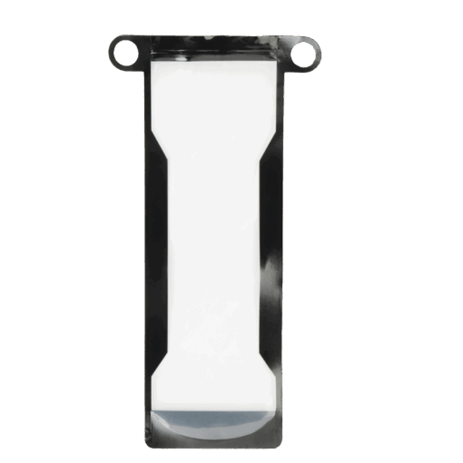 530ml Drinking Pouch With Straw | Clear | STD