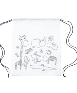 Wizzy Drawstring Bag | White | STD