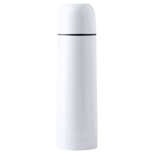 500ml Cleikon Sublimation Vacuum Flask | White | STD