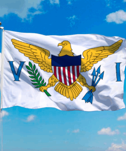 VIRGIN ISLANDS USA FLAG | STD | 180cm x 120cm