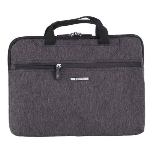 Cellini Melange Sidekick Laptop Sleeve | Dark Grey | STD