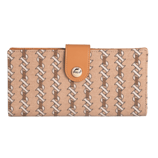 Polo Roma Continental Pursse | Tan | STD
