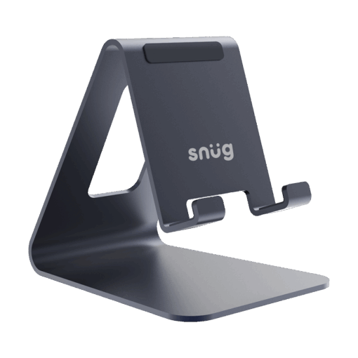 Snug Aluminium Phone Stand | Grey | STD