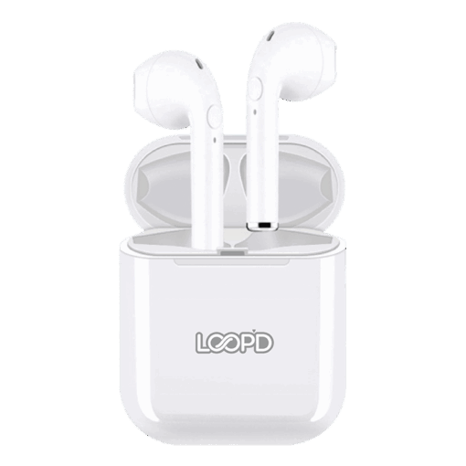 Loopd Mini Budz Bluetooth Headset | White | STD