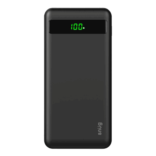 Snug Compact Led Powerbank - 20000Mah | Black | STD