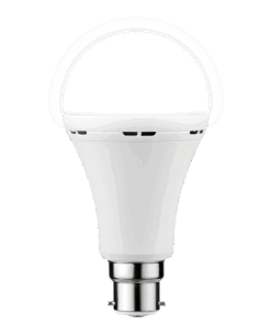 9W A60 Rechargable Led Light Bulb B22/E27 | White | STD