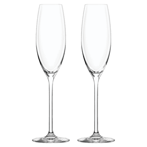 Calia Flute 245ML Set of 2 | Clear | 245ml