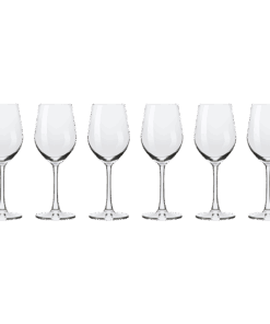 Cosmopolitan Wine Glass 345ML Set of 6 | Clear | 345ml