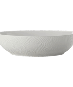 Dune Oval Serving Bowl | White | 32x27cm