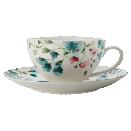Primavera Coupe Breakfast Cup and Saucer 400ml | Mix | 400ml