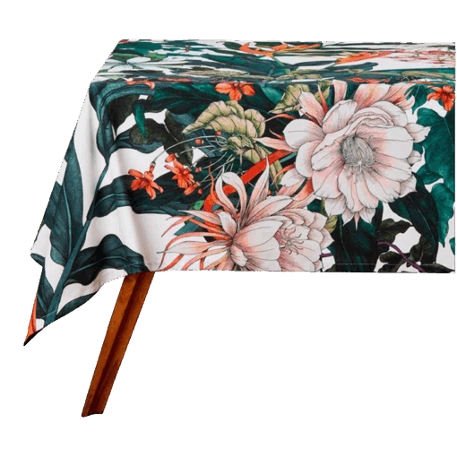 The Blck Pen Night Garden Cotton Rectangular Tablecloth | Mix | 270x150cm