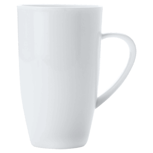 White Basics Coupe Mug Tall 600ml | White | 600ml