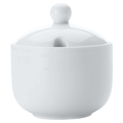 White Basics Jumbo Sugar/Condiment Bowl | White | STD