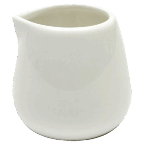 White Basics Milk Jug 100ml No Handle | White | 100ml