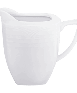 Arctic White Square Milk Jug | White | 220ml