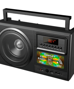 Amplify Tuner Series Bluetooth Radio Speaker | Black | STD