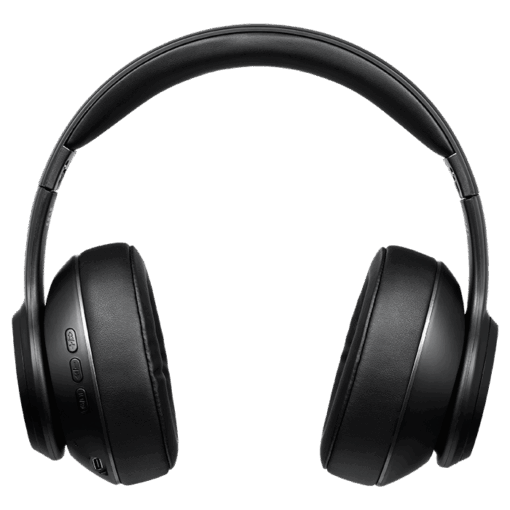 Volkano Quasar Series Bluetooth Folding Headphones | Black | STD