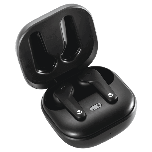 Volkano Silento series True Wireless Earphones | Black | STD