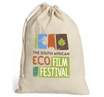 Green Earth Cotton Drawstring Bag