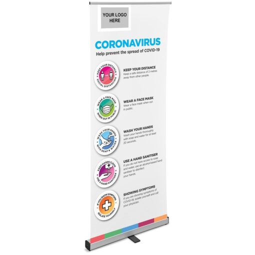 Venus Africa COVID-19 Pull-Up Banner